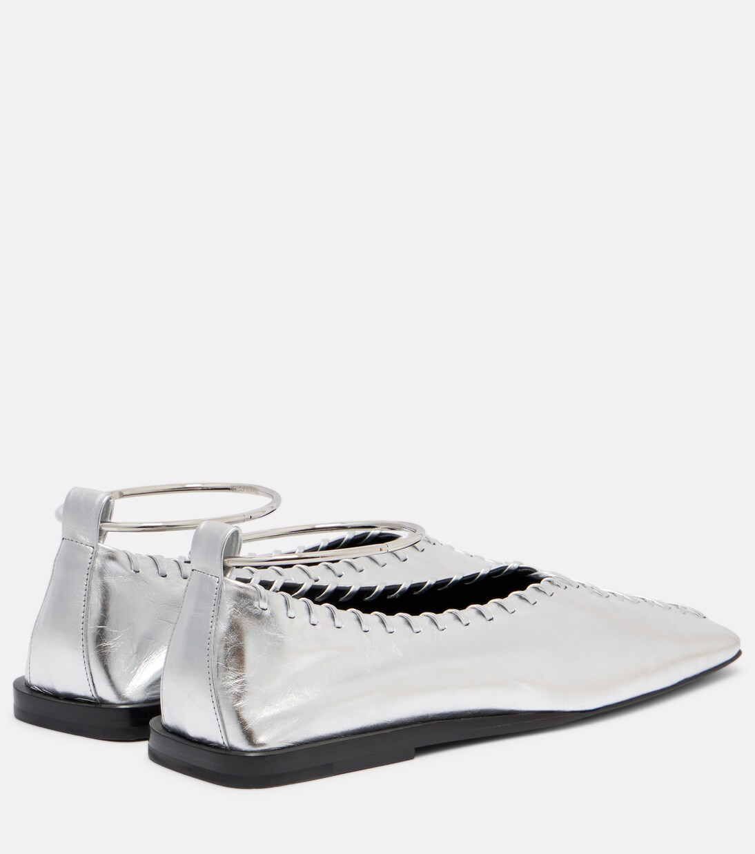 Leather ballet flats | Jil Sander