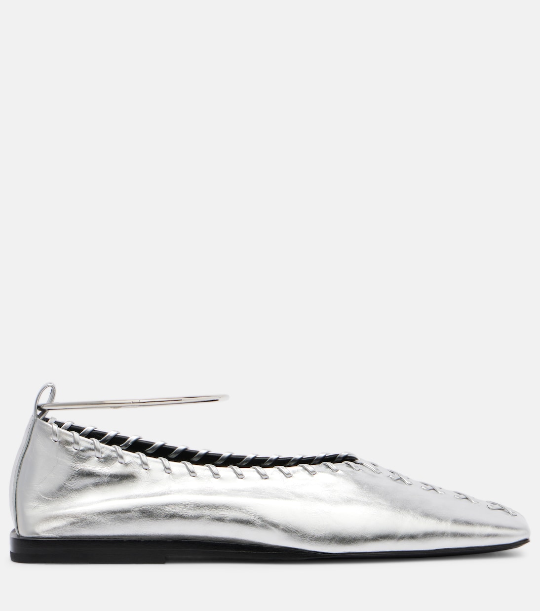 Leather ballet flats | Jil Sander
