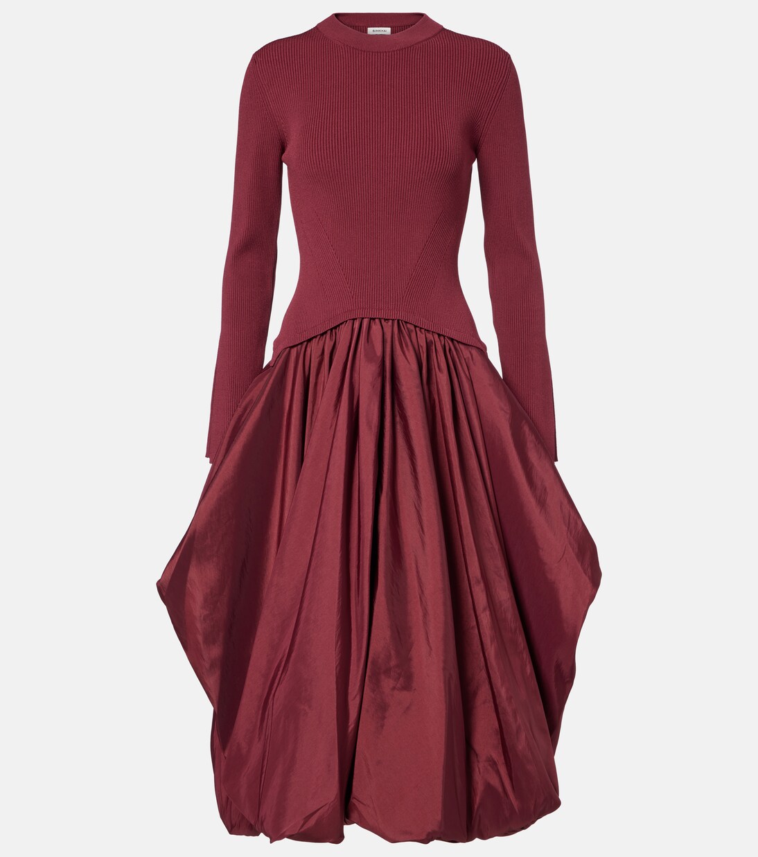 Robe midi Kenlie en taffetas | Simkhai