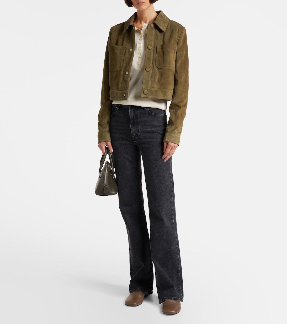 Jacke The Small aus Veloursleder | Frame