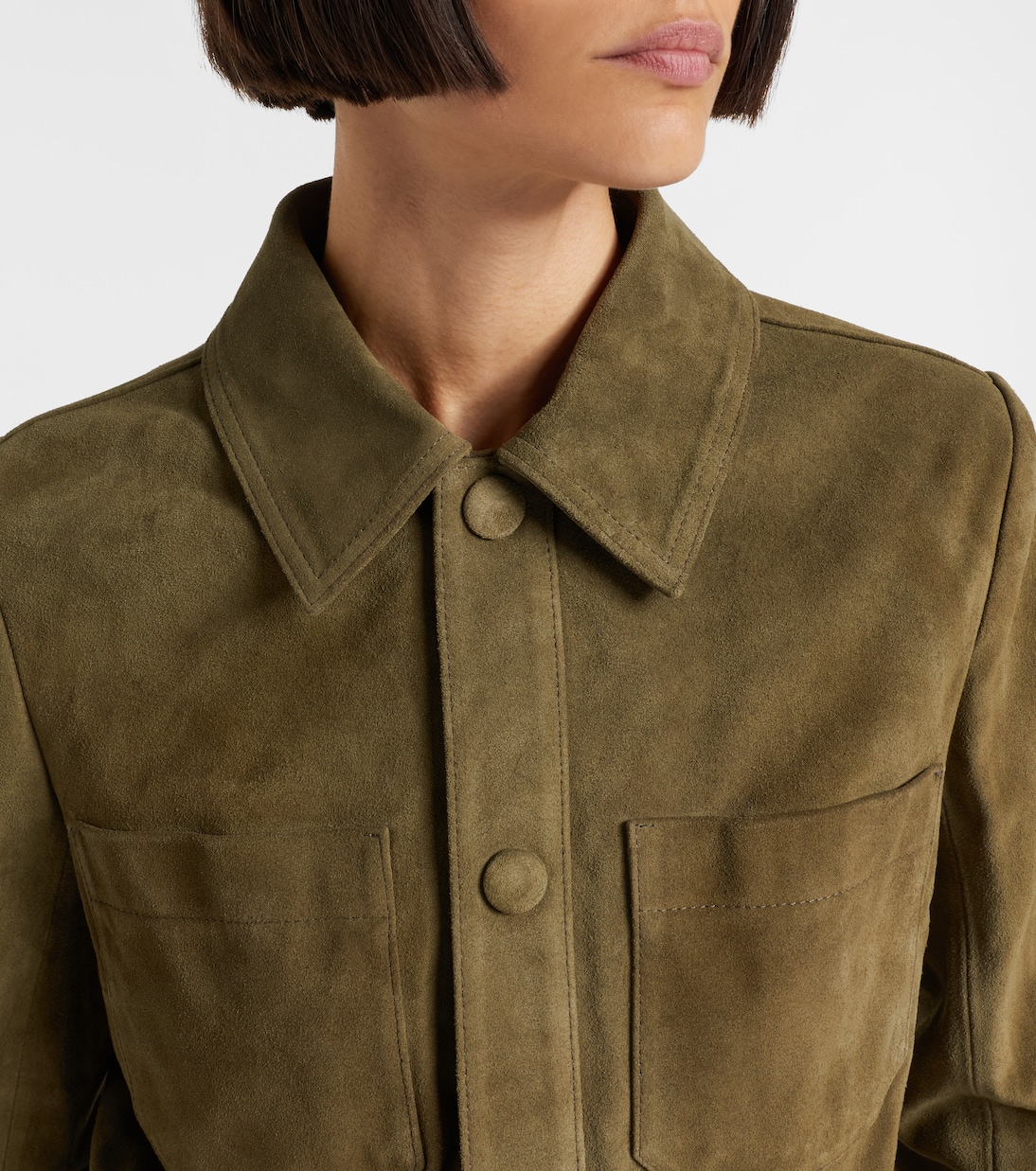 Jacke The Small aus Veloursleder | Frame