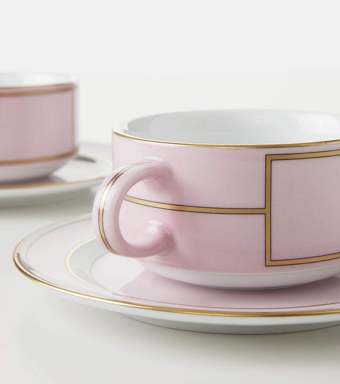 Set de 2 tasses à expresso et soucoupes Diva  | Ginori 1735