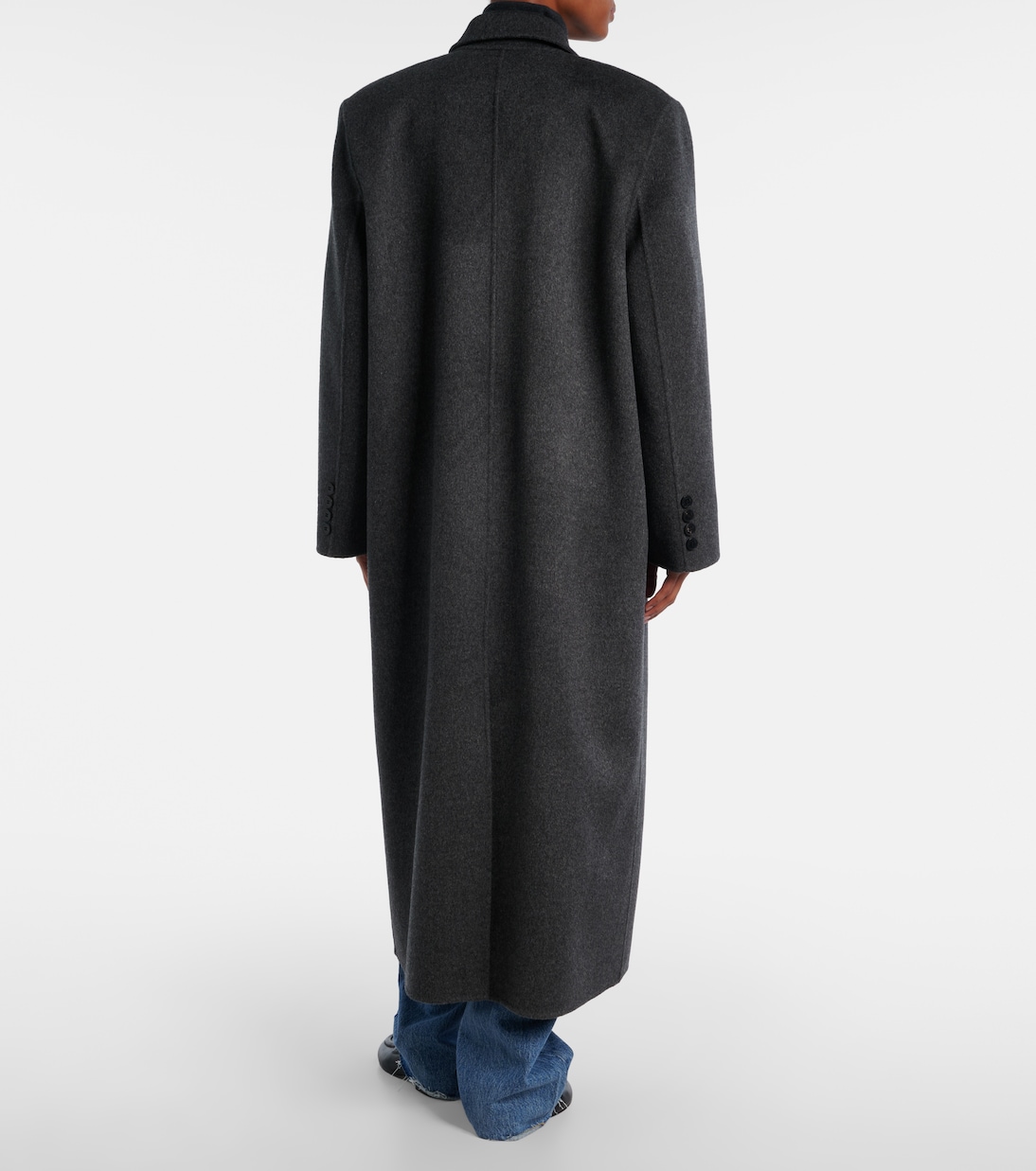 Gaia 더블 브레스티드 울 블렌드 코트 | The Frankie Shop
