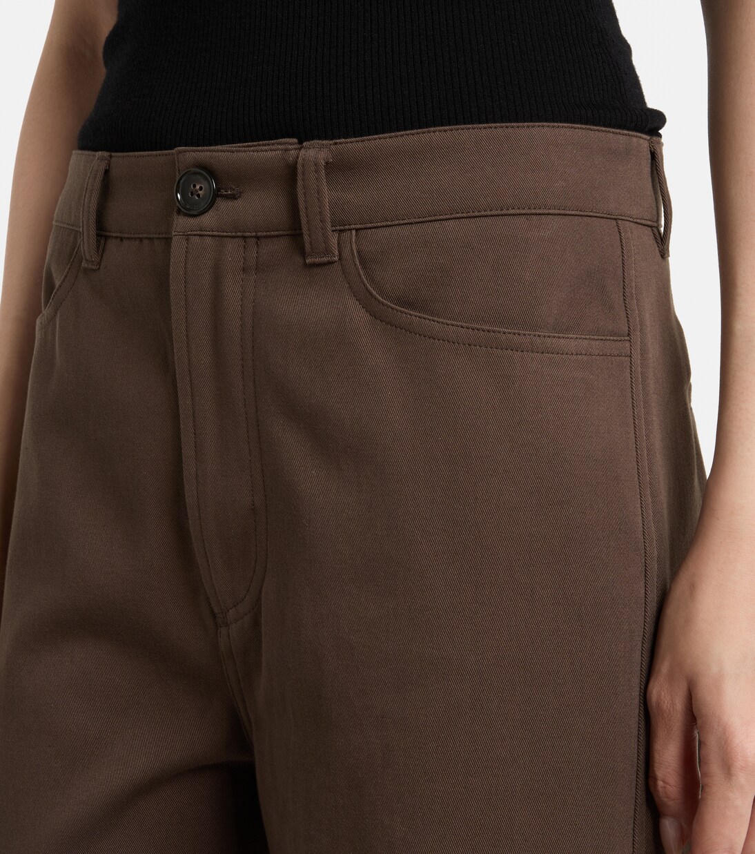 Mid-Rise Wide-Leg Jeans | Toteme