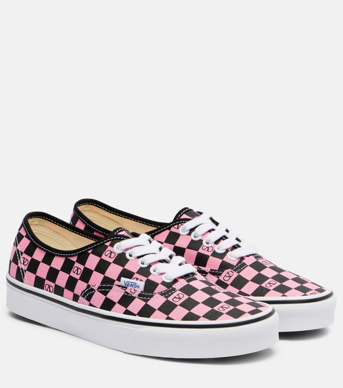 and Vans VLogo checked sneakers | Valentino Garavani
