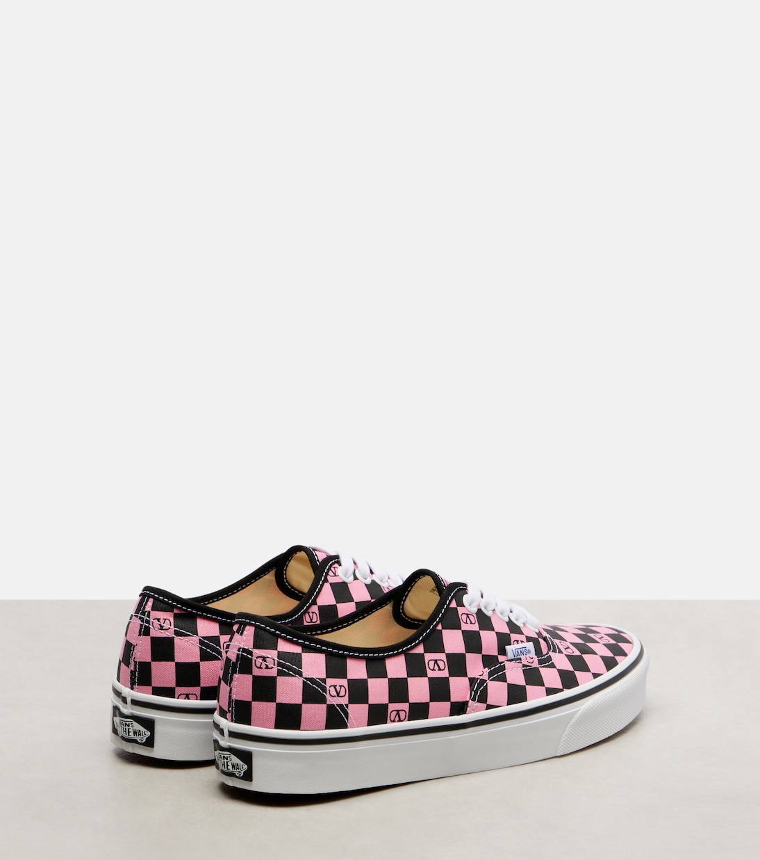 and Vans VLogo checked sneakers | Valentino Garavani