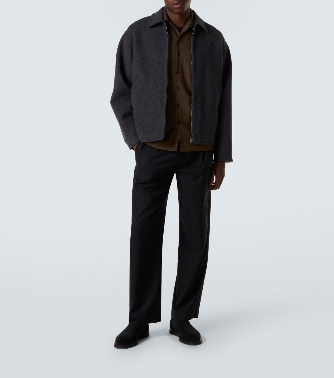 Jacke Noggu aus Kaschmir und Wolle | The Row