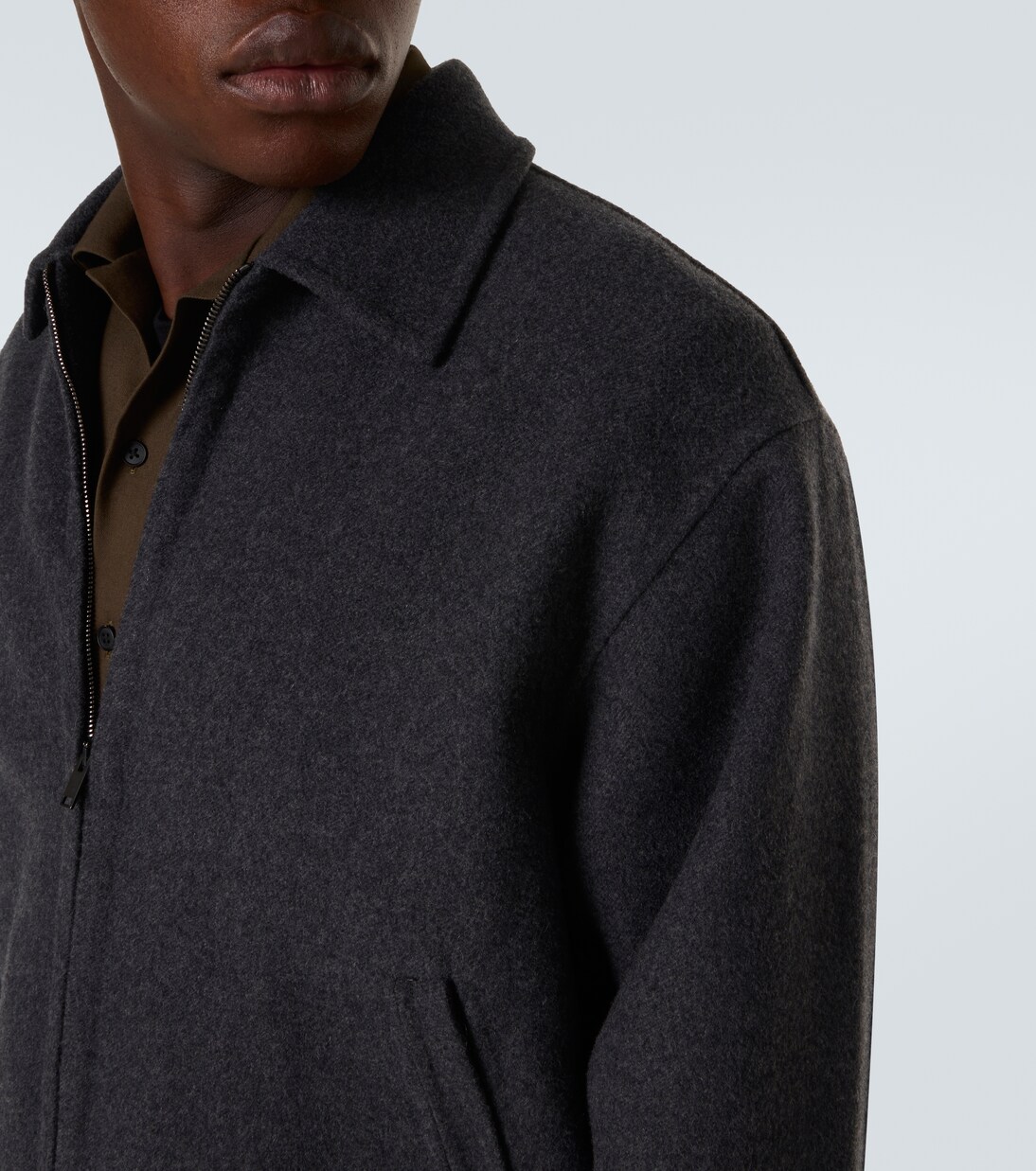 Jacke Noggu aus Kaschmir und Wolle | The Row