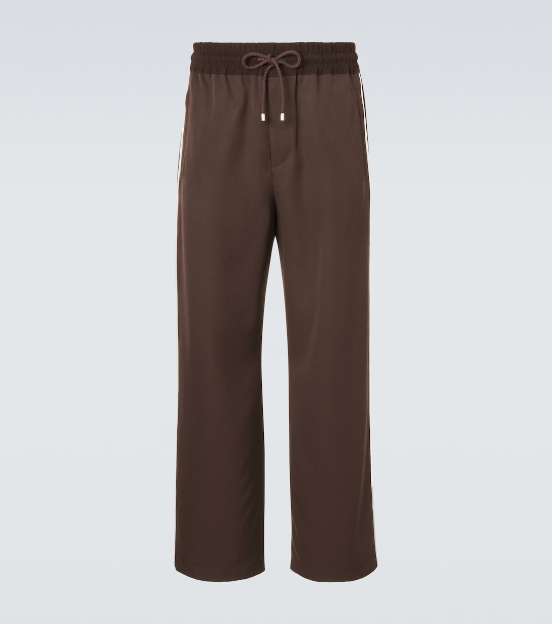 Wool gabardine wide-leg pants | Loewe