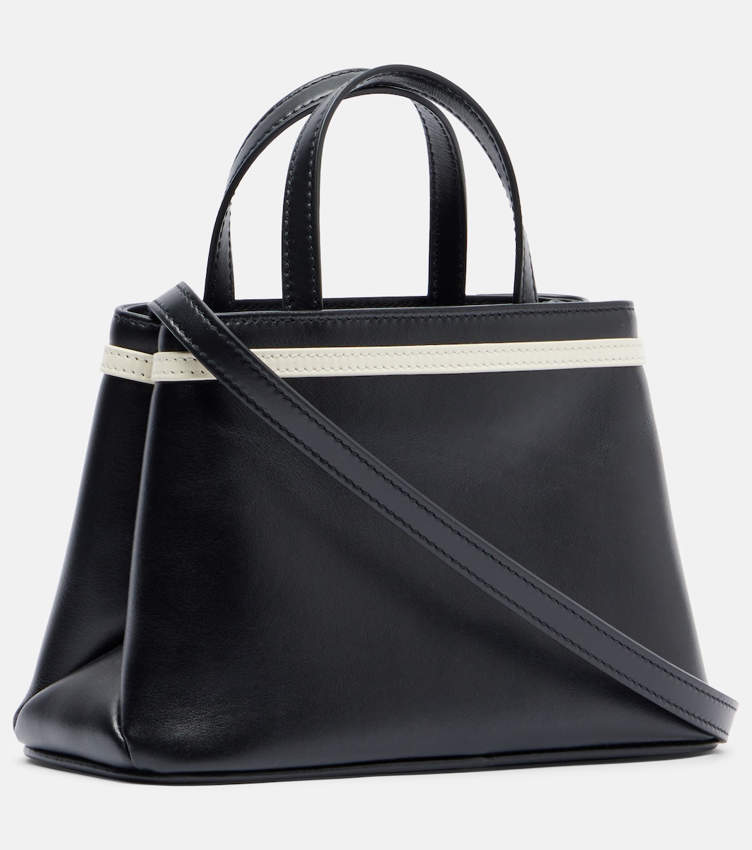Bow Mini leather top-handle bag | Ferragamo