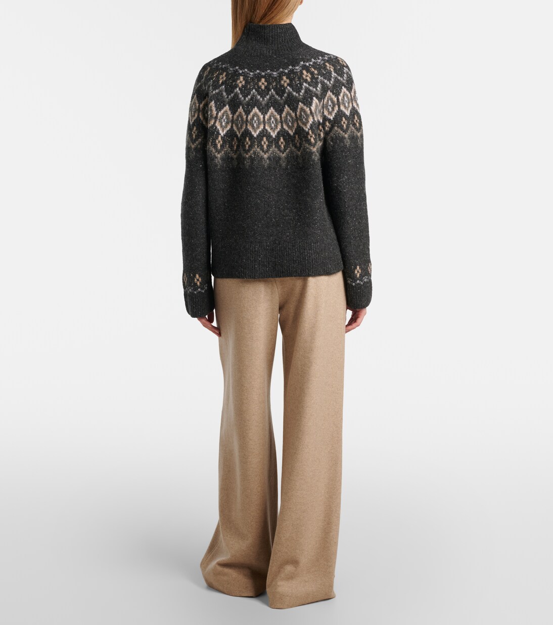 Wool-blend wide-leg pants | Vince