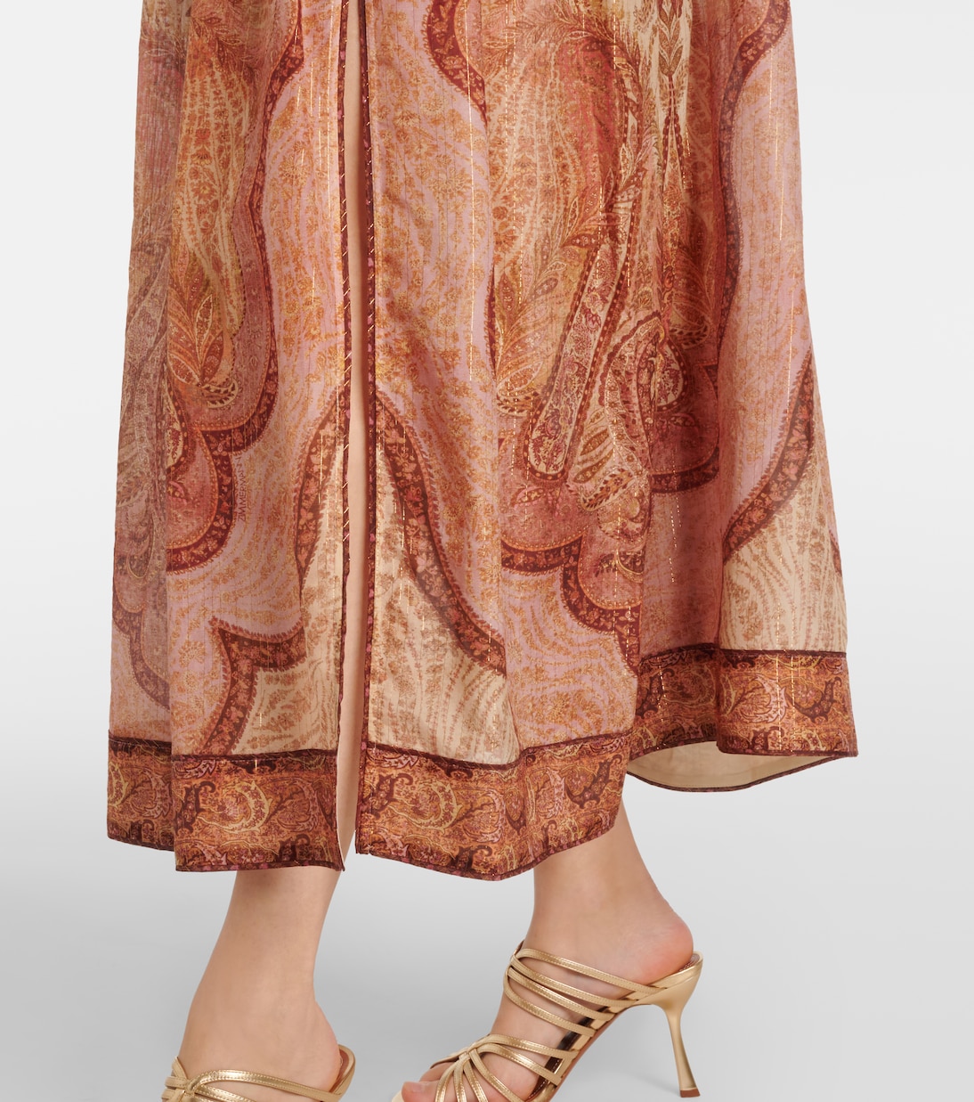 Abito midi Wanderlust con stampa | Zimmermann