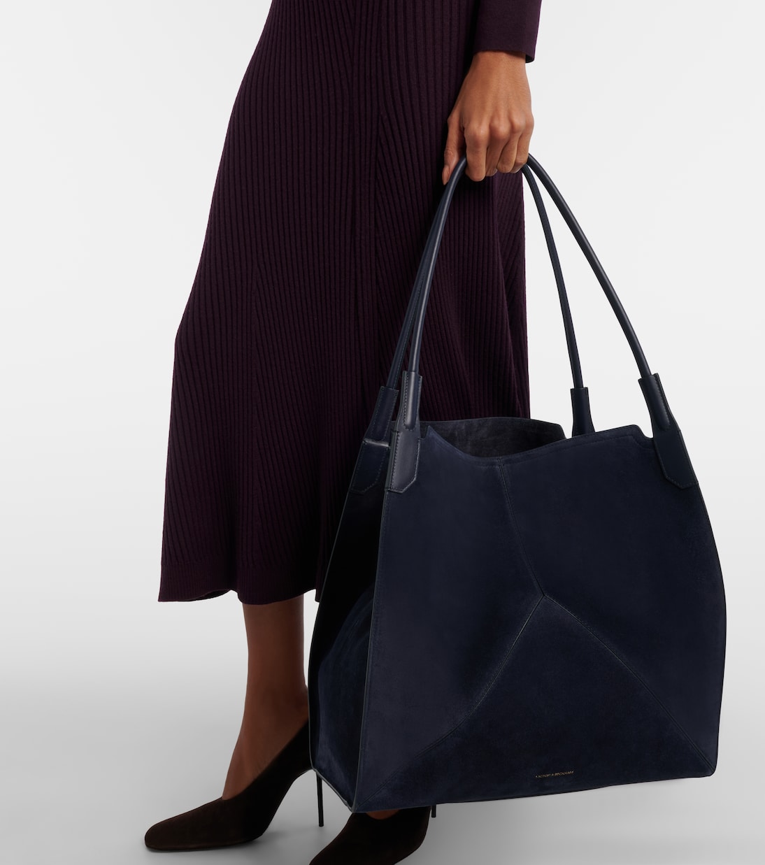 Victoria suede tote bag | Victoria Beckham