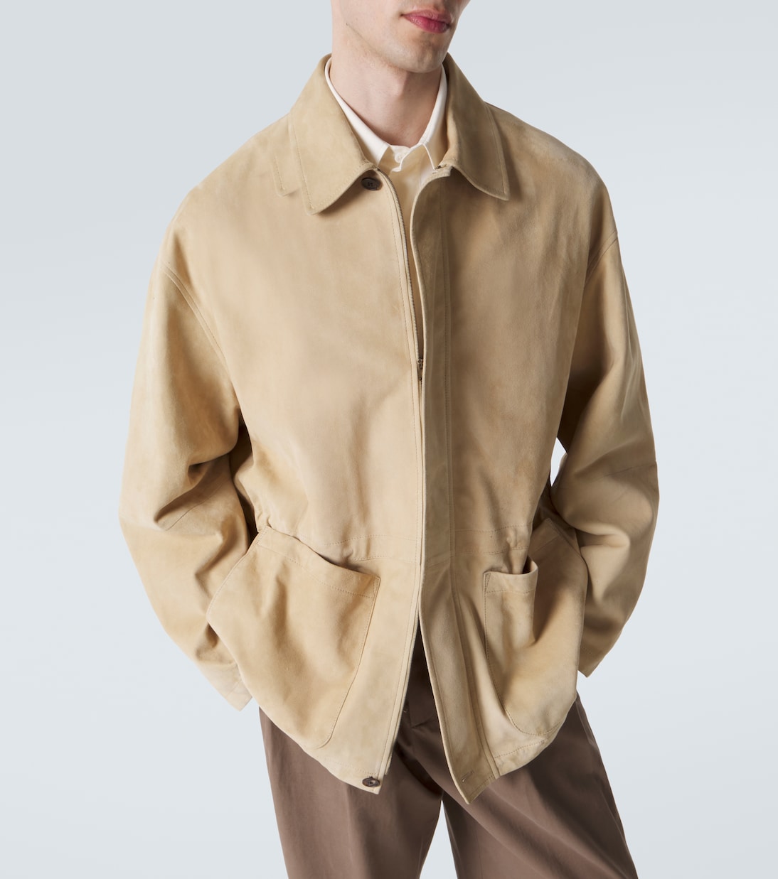 Vilmo suede jacket | The Row