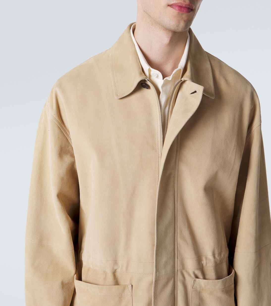 Vilmo suede jacket | The Row