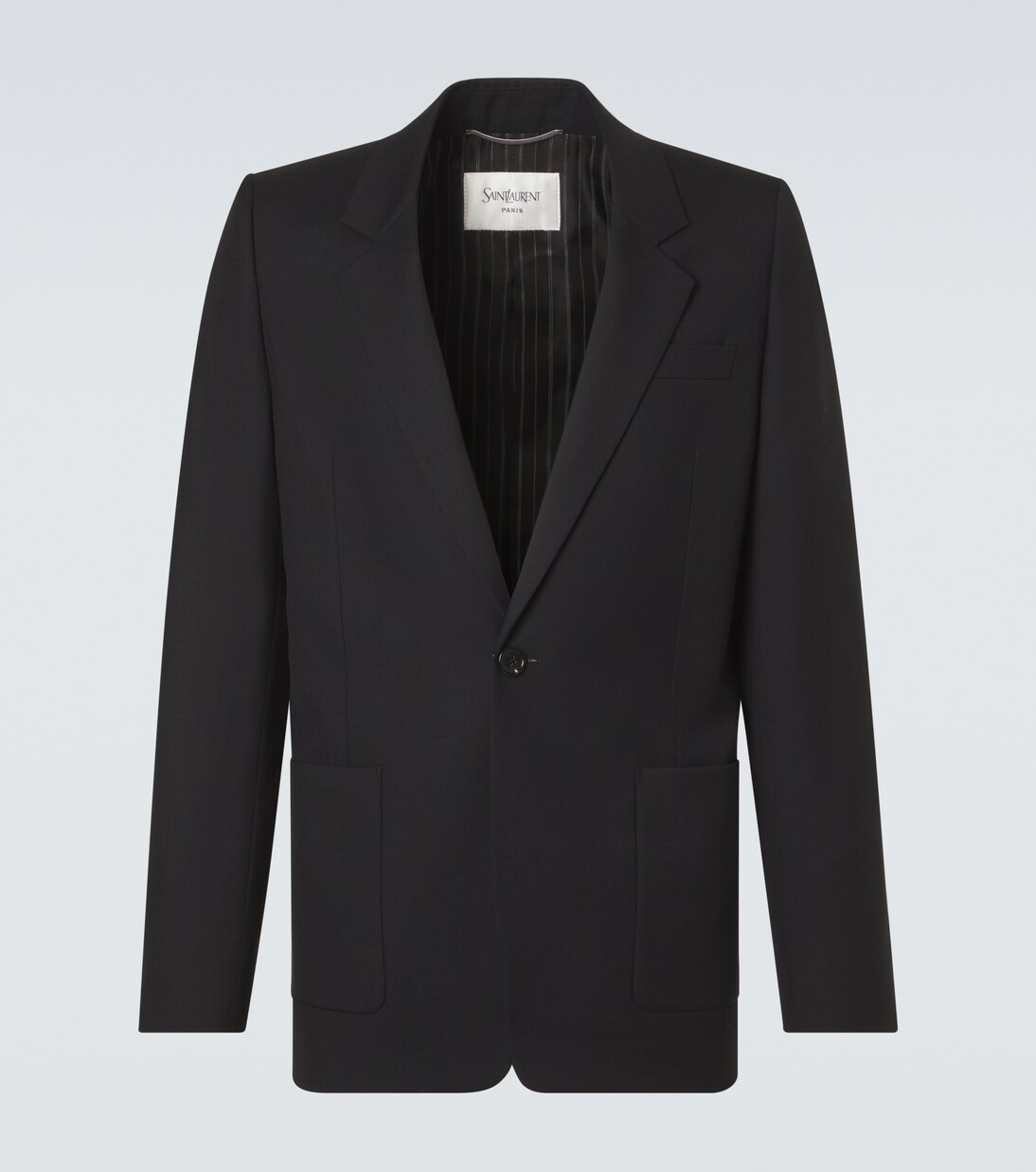 Wool gabardine blazer  | Saint Laurent