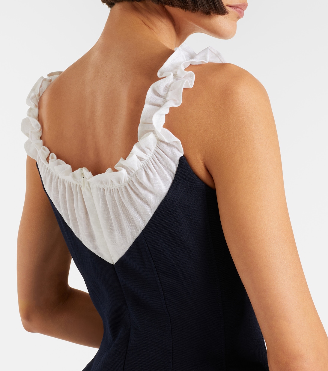 Minikleid aus Wolle und Seide | Shushu/Tong