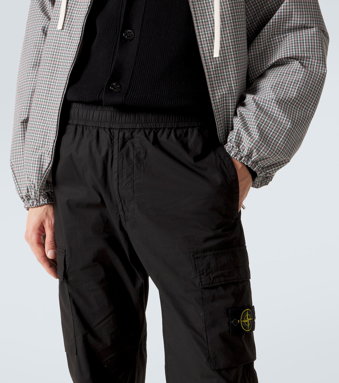 Compass cotton-blend cargo pants | Stone Island