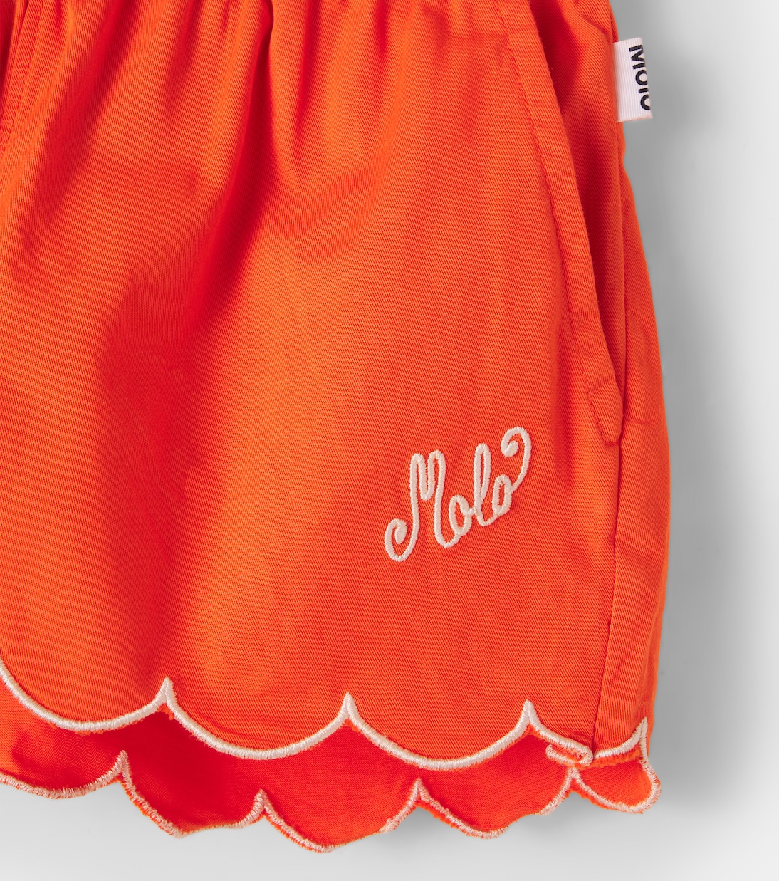 Addie scalloped cotton shorts | Molo