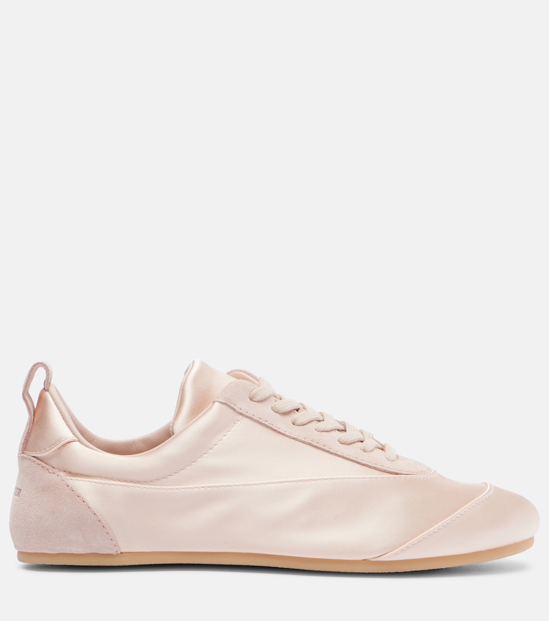 Sneakers Floor in raso con suede | Jil Sander