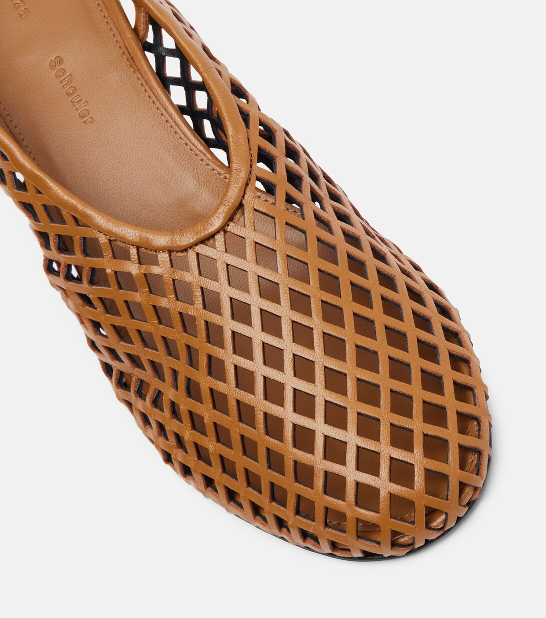 Escarpins slingback Tee en cuir | Proenza Schouler