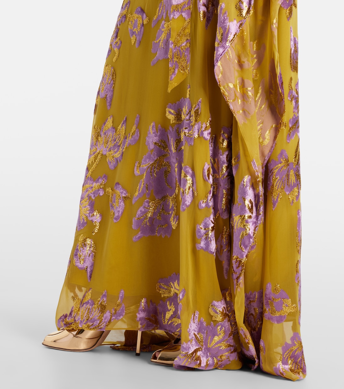 Kaftan Leonor mit Fil Coupé | Taller Marmo