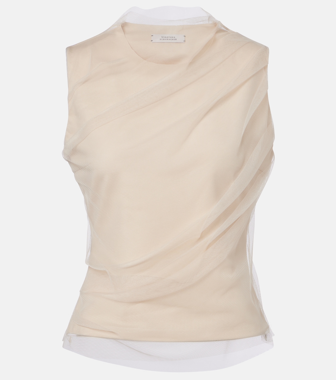 Top de tul drapeado | Dorothee Schumacher