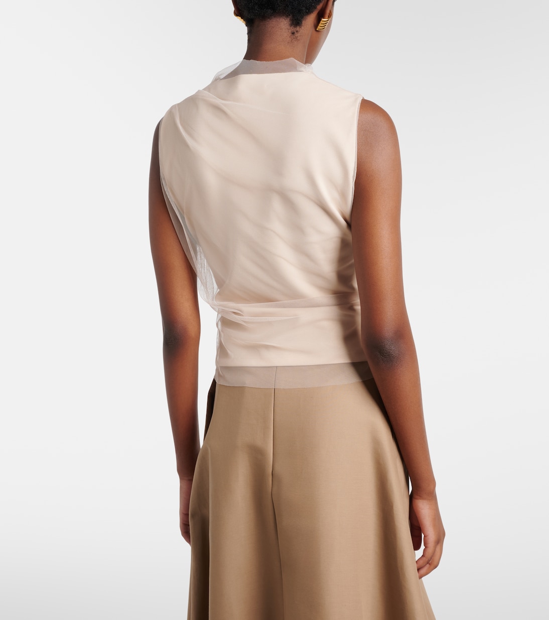 Top de tul drapeado | Dorothee Schumacher