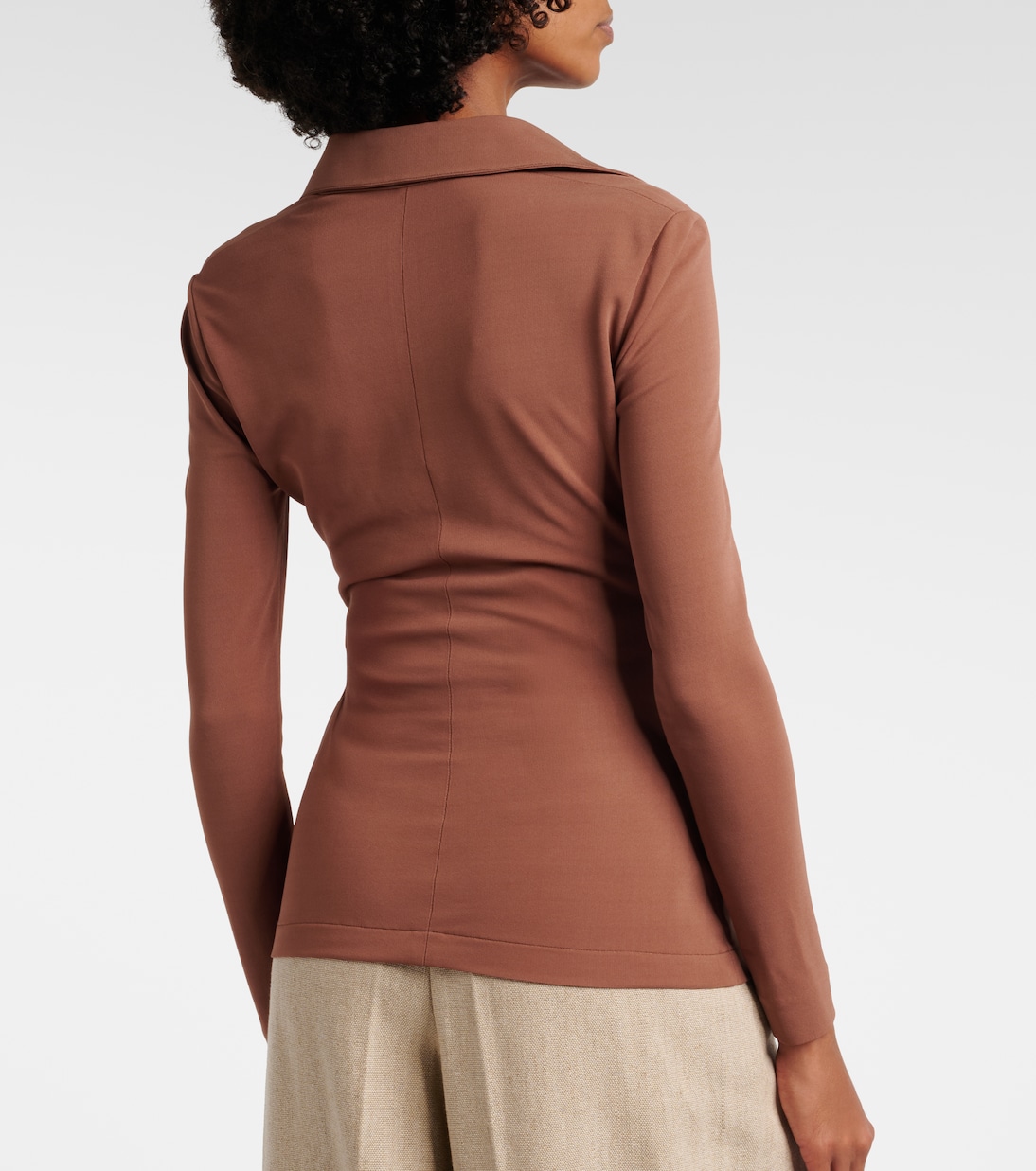 Jersey top | Elie Saab