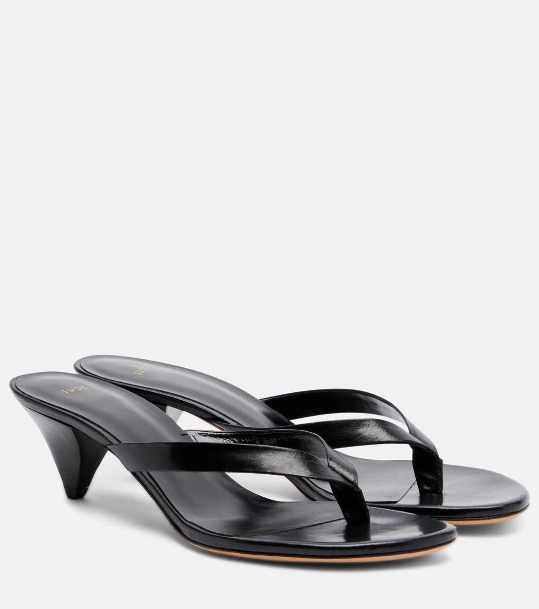 Rooty leather thong sandals | JUDE