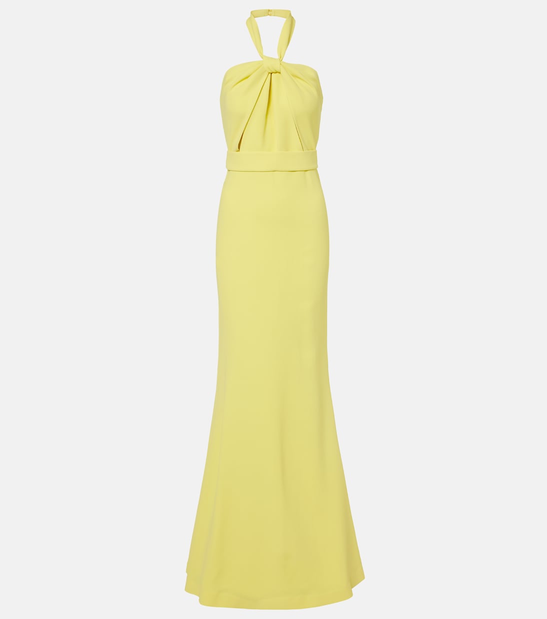 Halterneck cady gown | Elie Saab