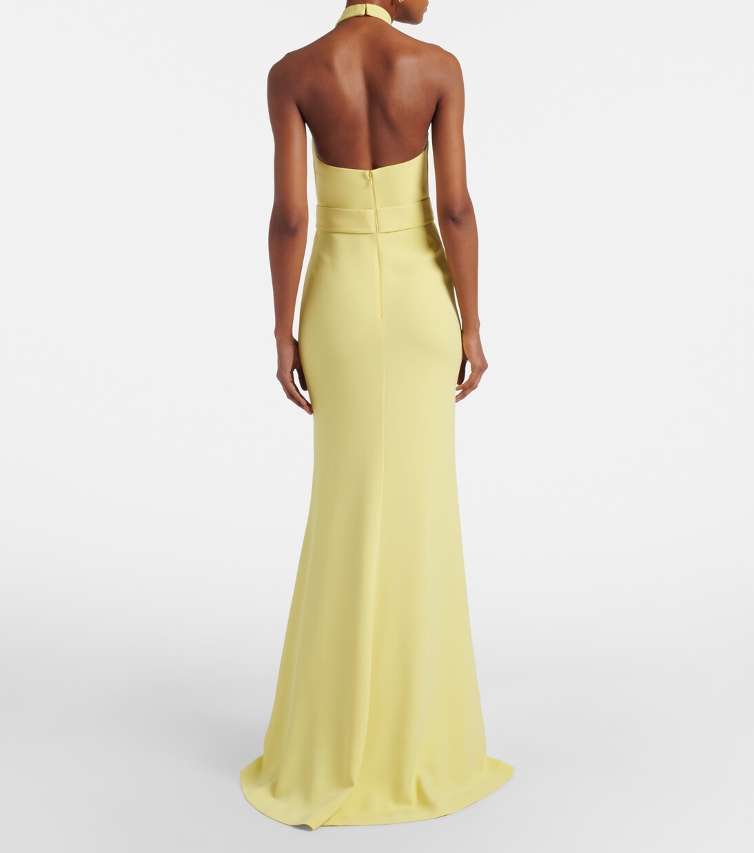 Halterneck cady gown | Elie Saab