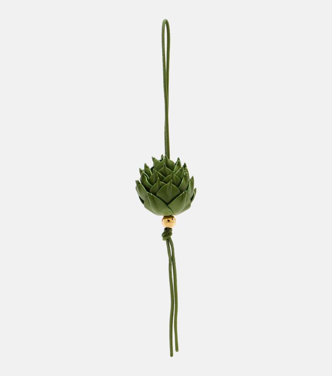 Artichoke leather bag charm | Loewe