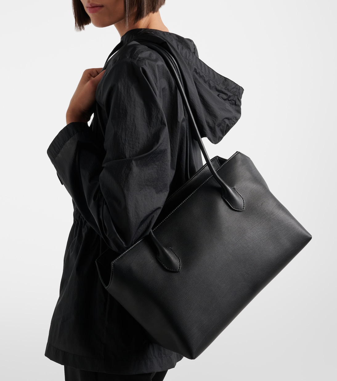 Terrasse Medium leather shoulder bag  | The Row