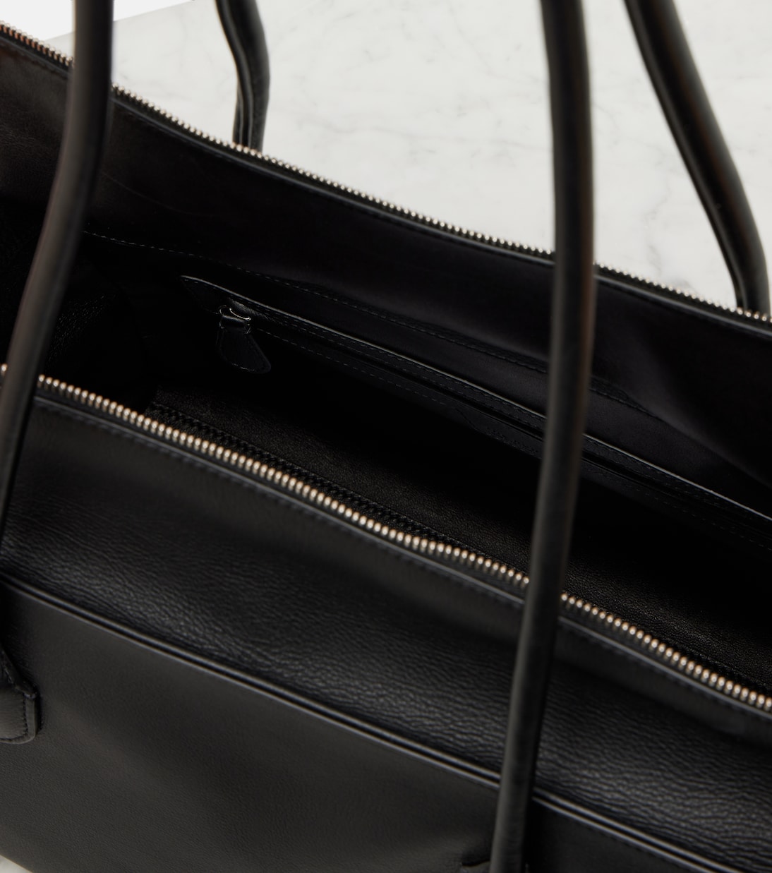 Terrasse Medium leather shoulder bag  | The Row
