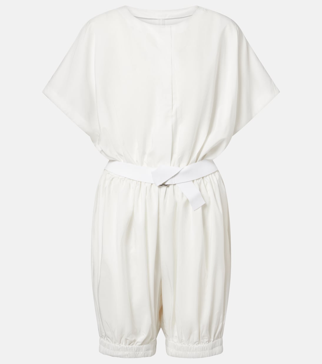 Jumpsuit corta con cintura | Norma Kamali