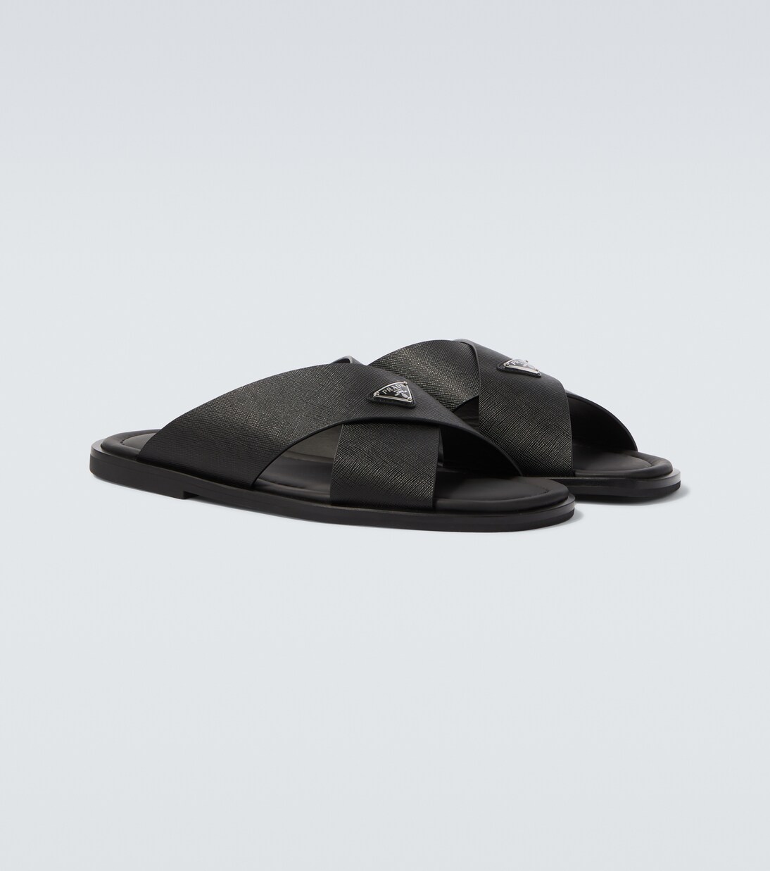 Leather sandals | Prada