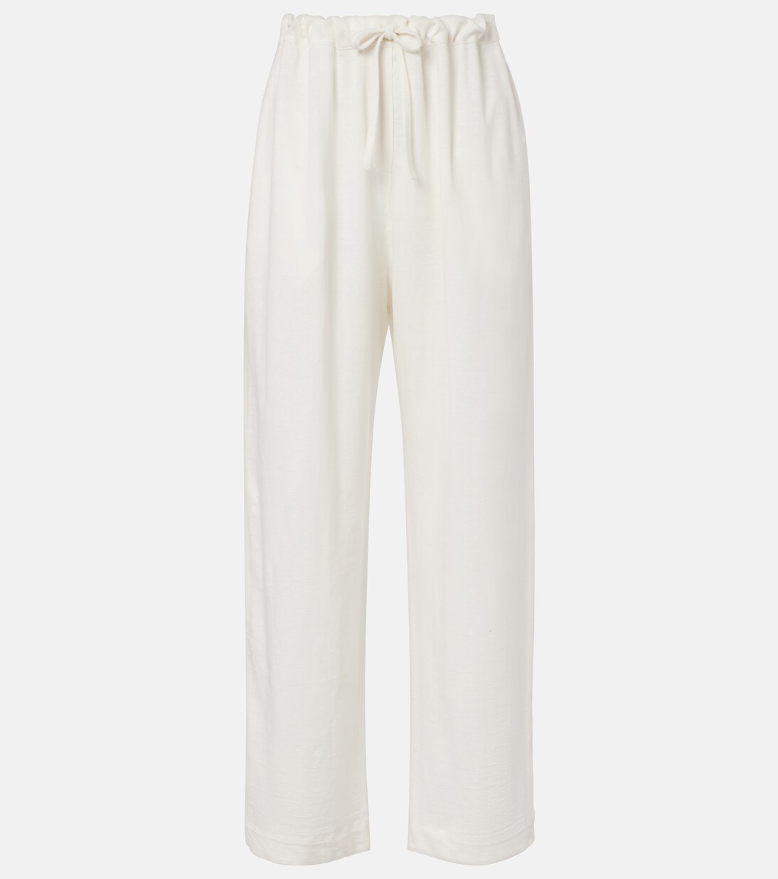 Faz linen-blend wide-leg pants | The Row