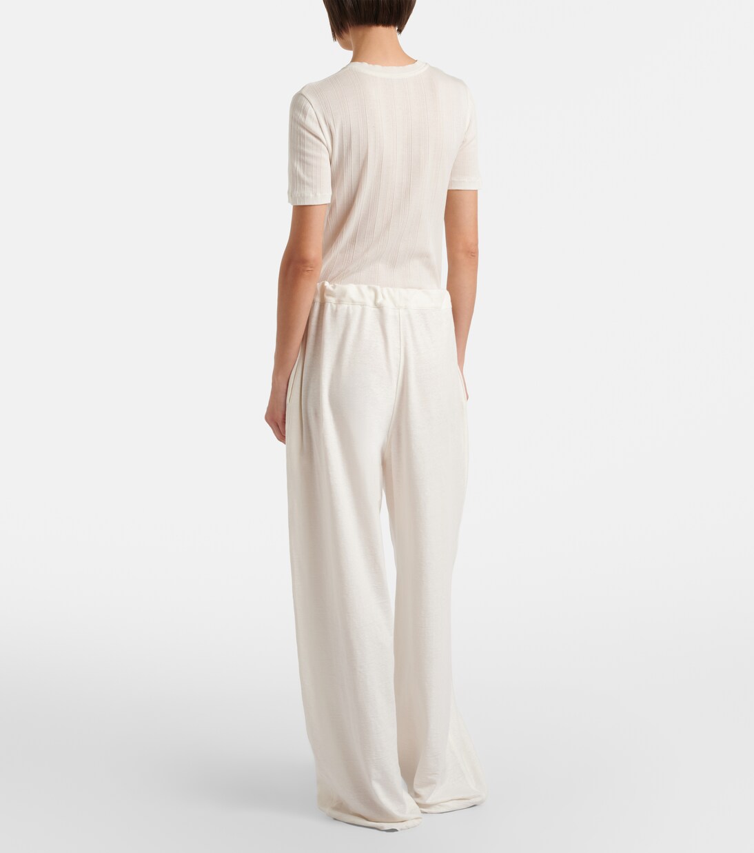Faz linen-blend wide-leg pants | The Row