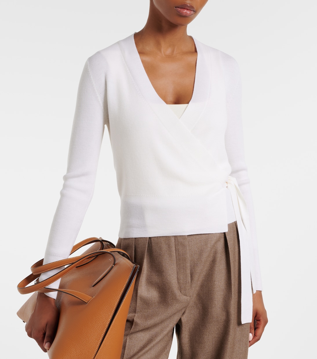Cardigan aus Schurwolle | Jardin des Orangers