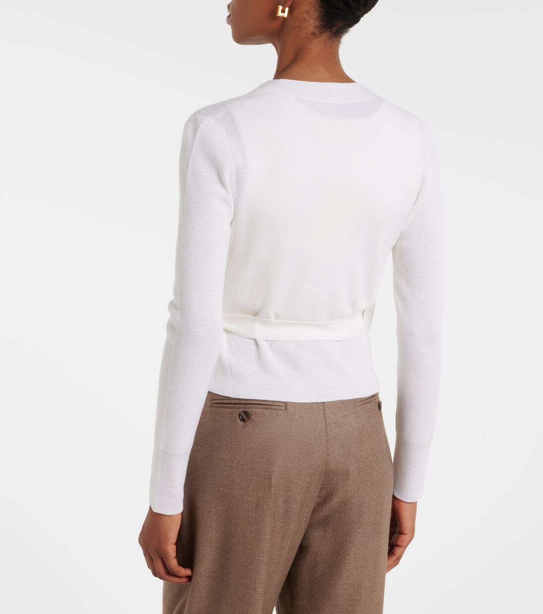 Cardigan aus Schurwolle | Jardin des Orangers