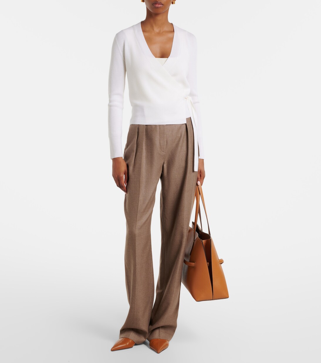 Cardigan aus Schurwolle | Jardin des Orangers