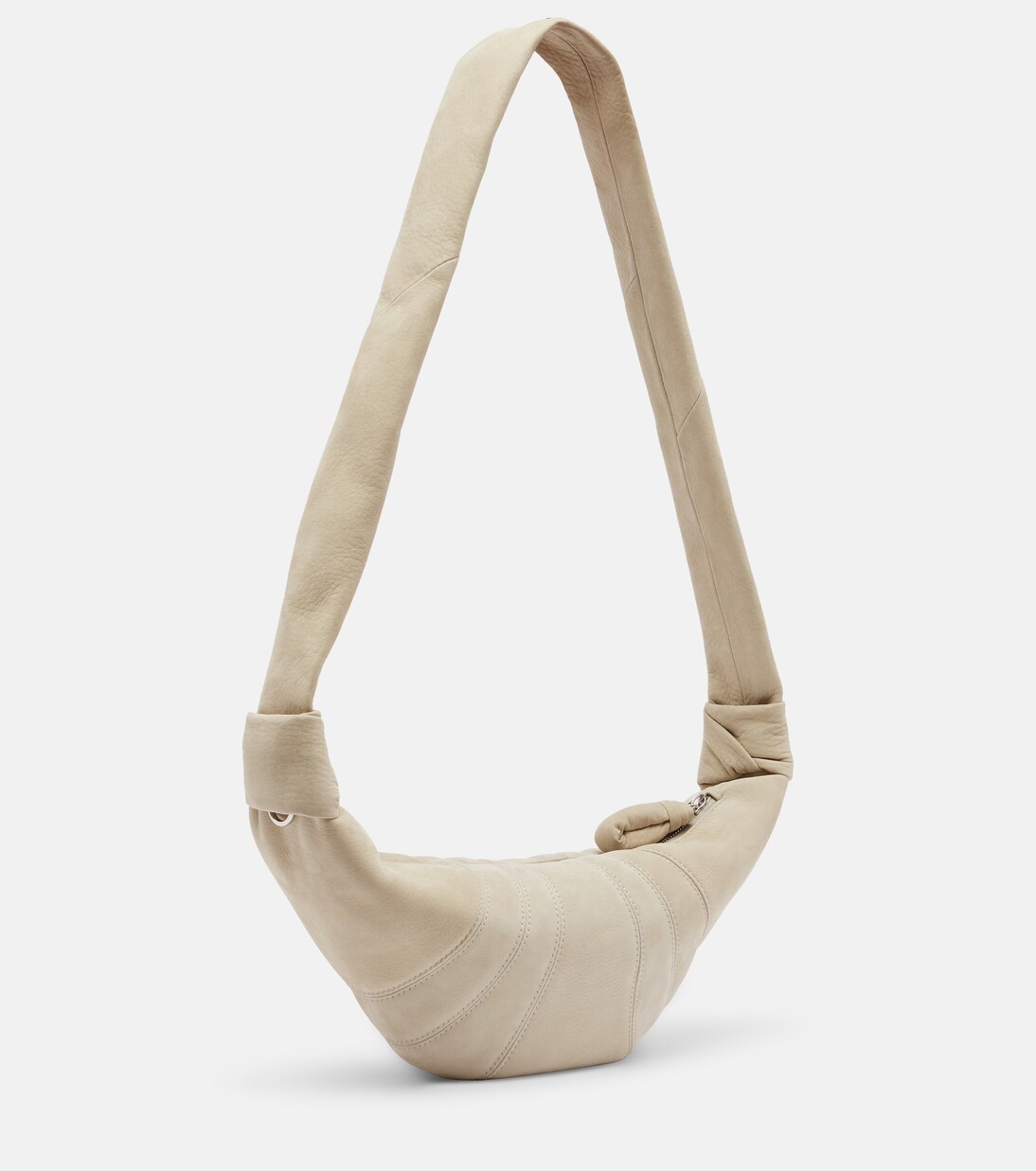 Croissant Small leather shoulder bag | Lemaire