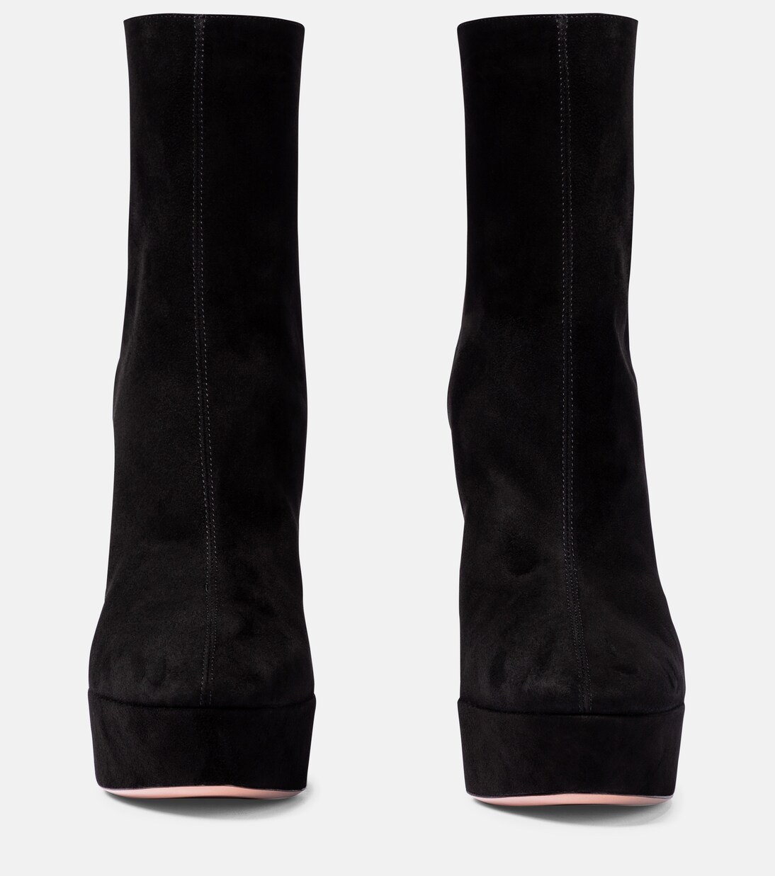 Ankle Boots Saint Honoré 120 aus Veloursleder | Aquazzura