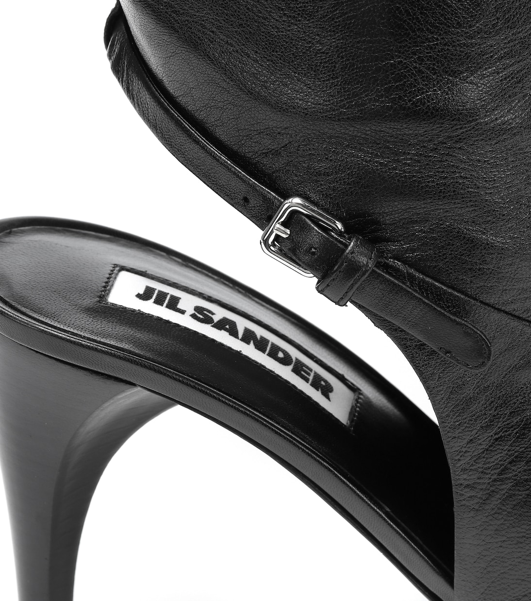 Stivali in pelle con cut-out | Jil Sander