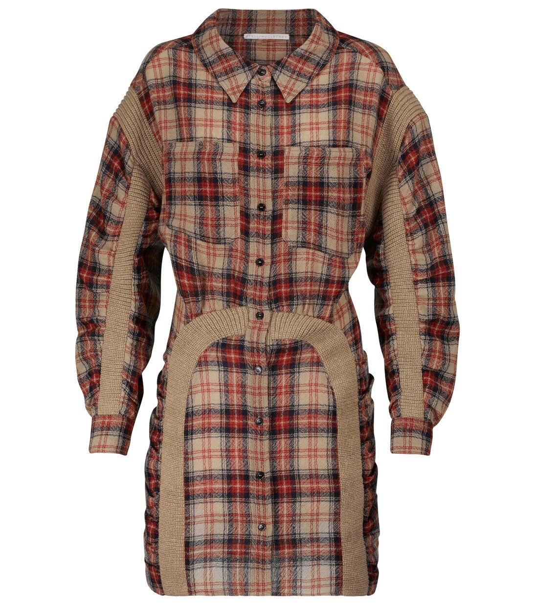 Hemdblusenkleid aus Wolle | Stella McCartney