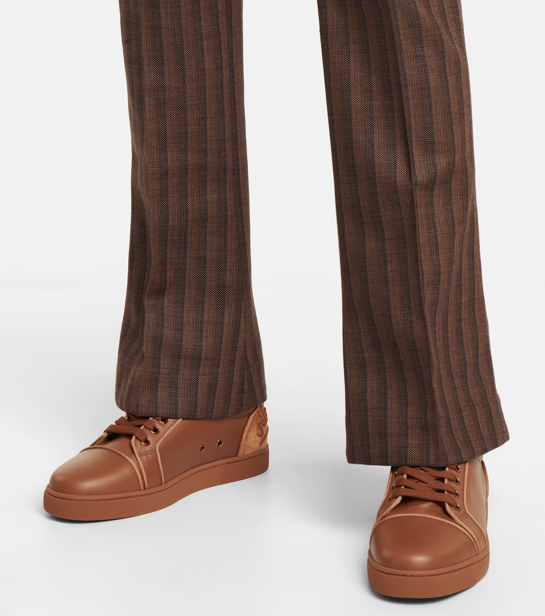 Fun Vieira leather sneakers | Christian Louboutin