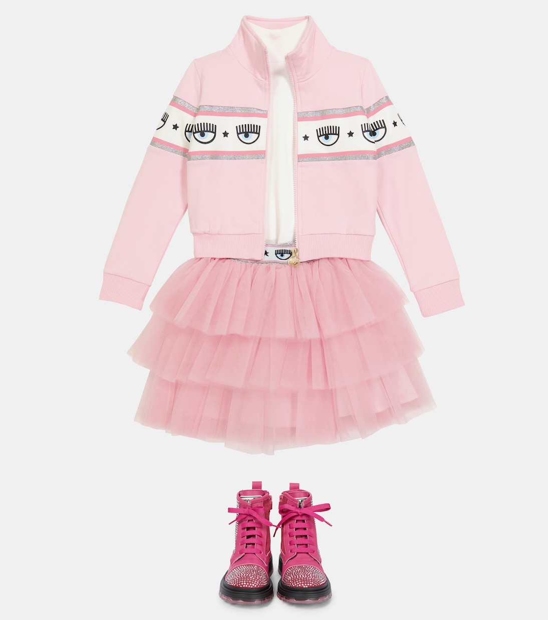 Embellished leather boots | Monnalisa