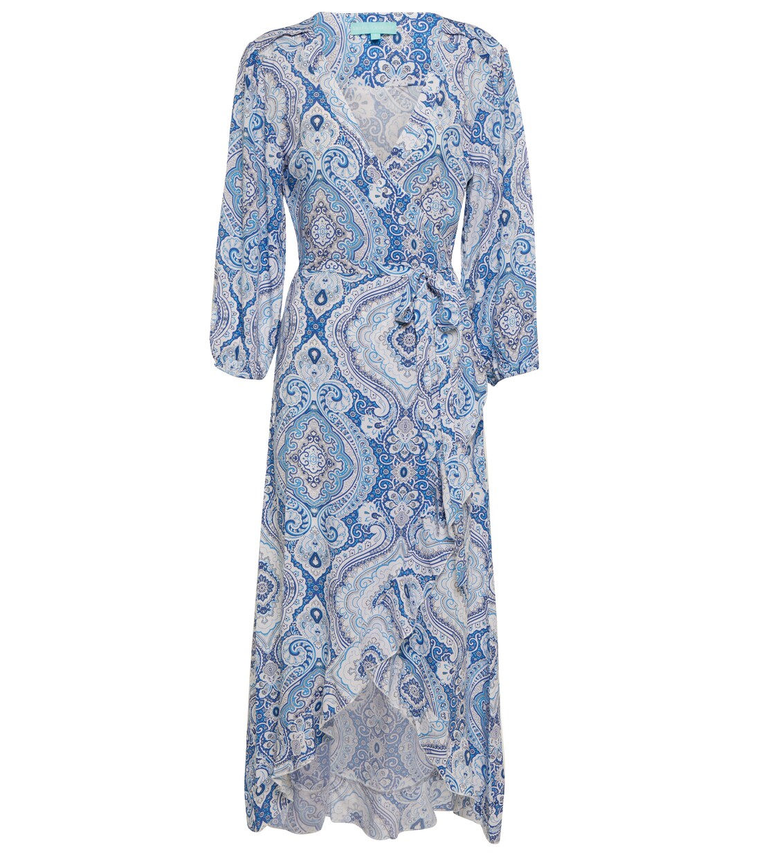 Robe portefeuille midi Taylor imprimée | Melissa Odabash