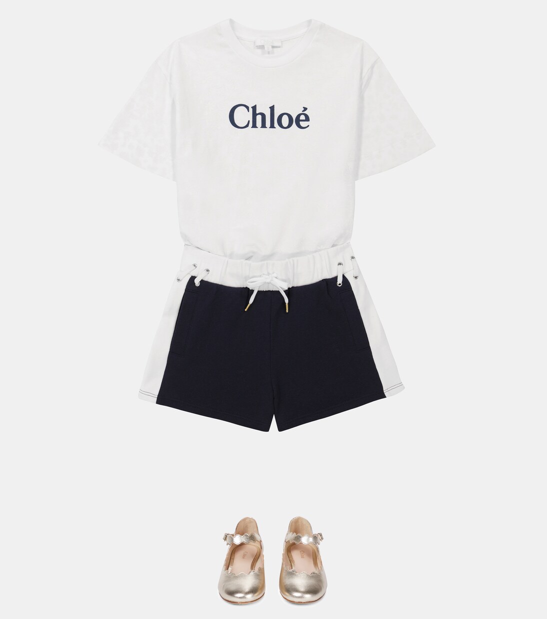 Cotton shorts | Chloé Kids